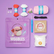 Load image into Gallery viewer, Strawberry the Axolotl Crochet Kit