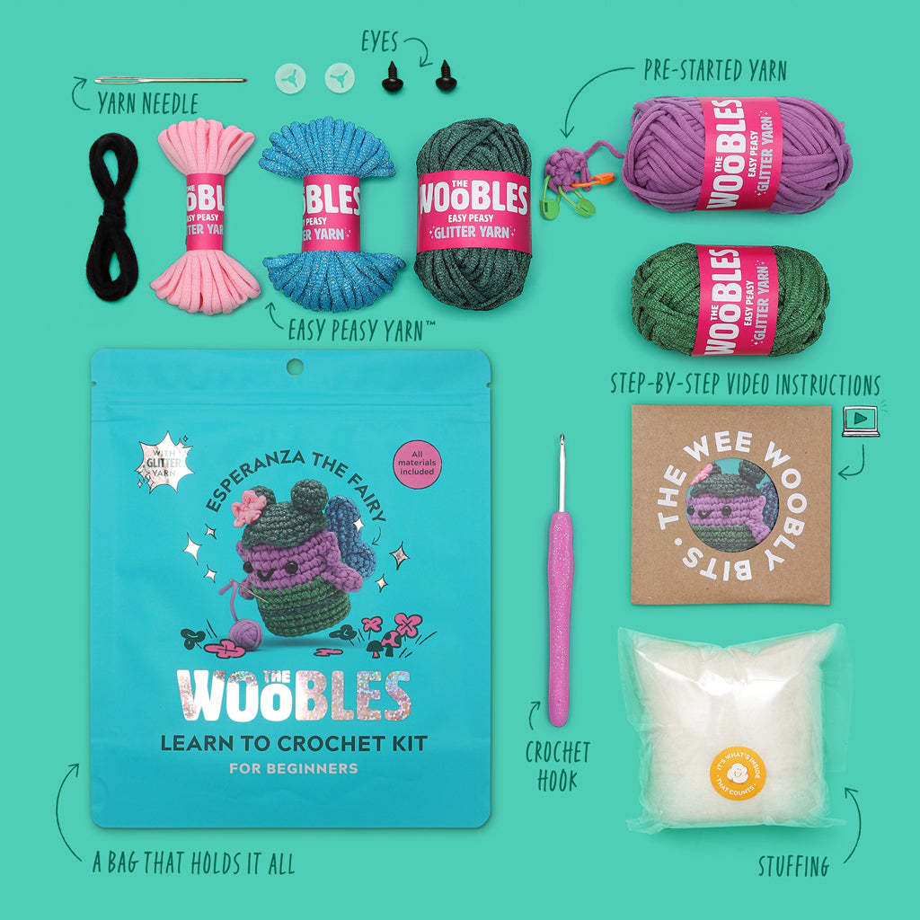 Esperanza the Fairy Crochet Kit | The Woobles