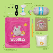 Load image into Gallery viewer, Hugo the French Bulldog Crochet Kit