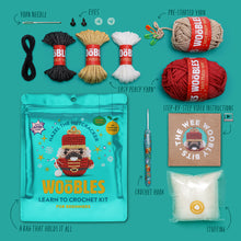 Load image into Gallery viewer, Hazel the Nutcracker Crochet Kit