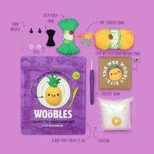 Load image into Gallery viewer, Pinya the Pineapple Crochet Kit