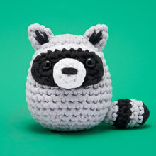 Load image into Gallery viewer, Scooter the Raccoon Crochet Kit