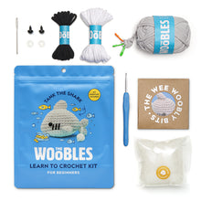 Load image into Gallery viewer, Tank the Shark Crochet Kit