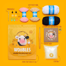 Load image into Gallery viewer, Lavender the Cow Crochet Kit