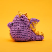 Load image into Gallery viewer, Kaida the Dragon Crochet Kit
