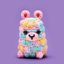 Load image into Gallery viewer, Gertrude the Llama Pastel Crochet Kit
