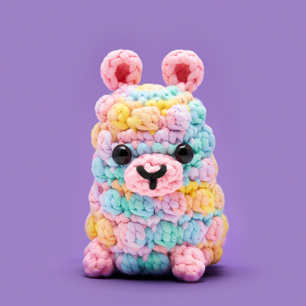 Pastel Llama Crochet Kit The Woobles