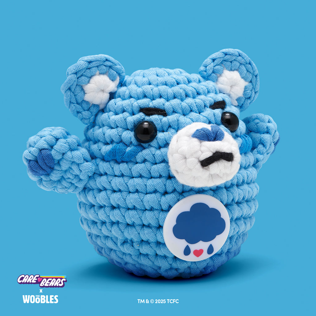 くま　UCスリーブ　硬ミニV 10Set Grumpy Bear™ Crochet Kit for Beginners | The Woobles