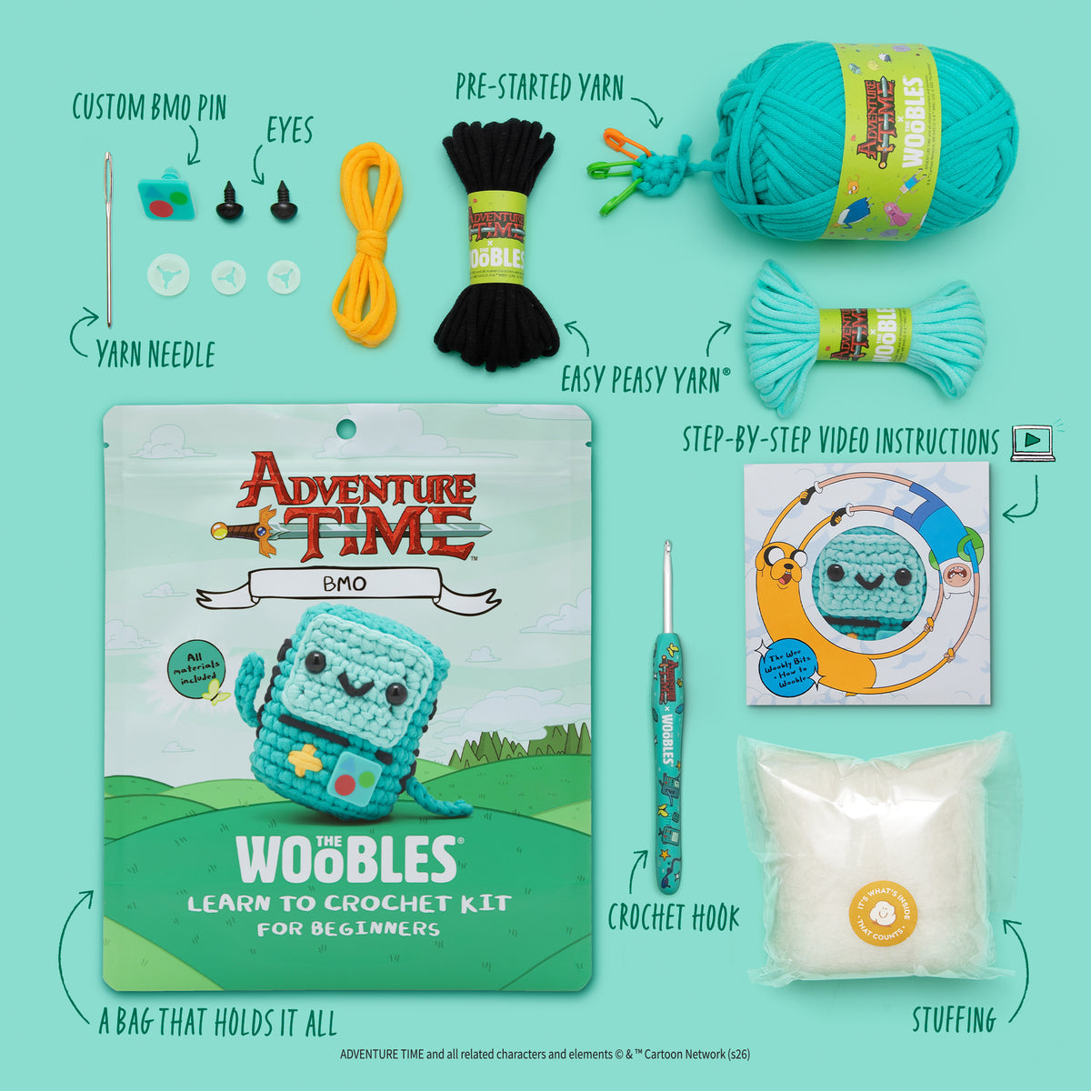 Be MOre with BMO Bundle | The Woobles x Adventure Time