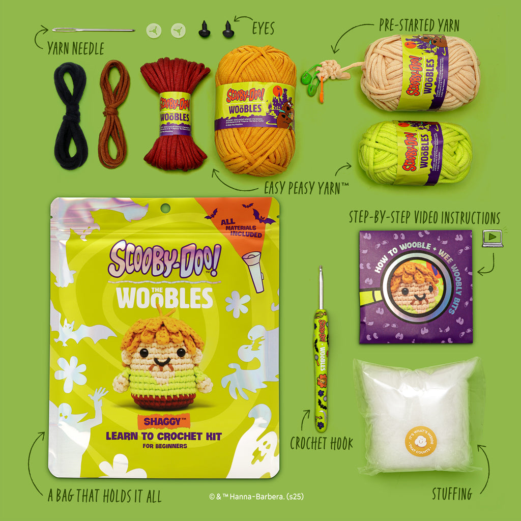 Shaggy™ Crochet Kit | The Woobles