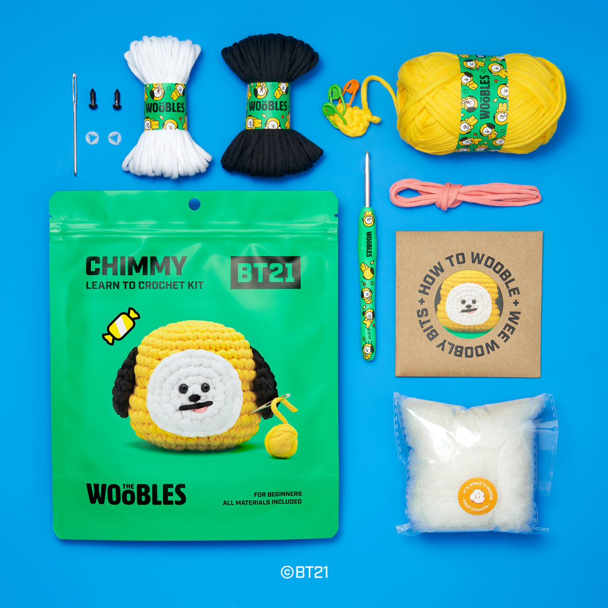 SHOOKY Crochet Kit | BT21 Meets The Woobles