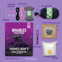 Load image into Gallery viewer, Minecraft Ender Dragon Crochet Kit