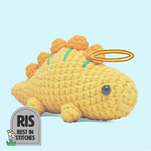 Load image into Gallery viewer, Phoebe the Stegosaurus Crochet Kit