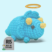 Load image into Gallery viewer, Oscar the Triceratops Crochet Kit
