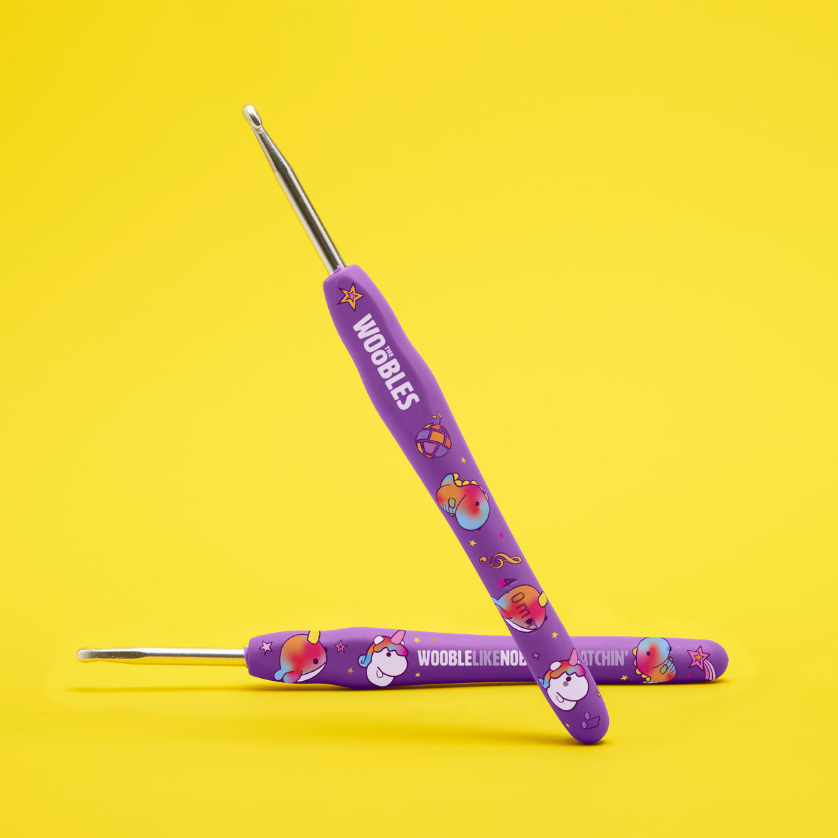 Rainbow Crochet Hook The Woobles rainbow-crochet-hook-the-woobles