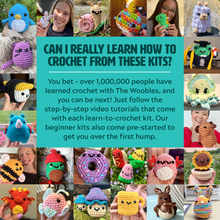 Load image into Gallery viewer, Jojo the Bunny Crochet Kit