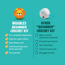 Load image into Gallery viewer, Noel the Snow Wooble Crochet Kit