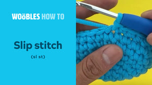 Slip stitch (sl st)