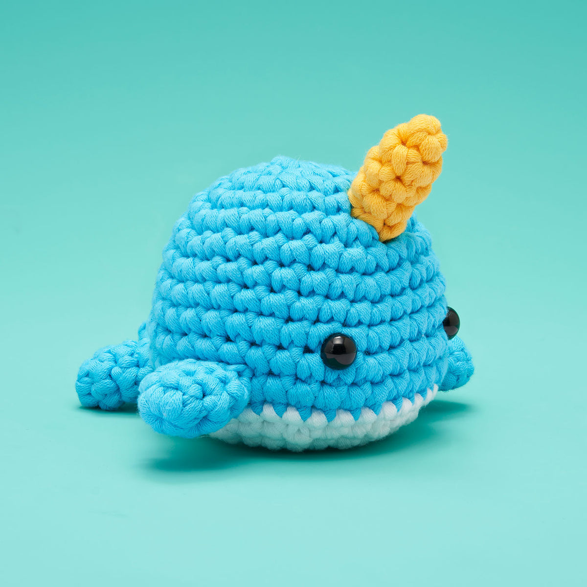 The Woobles Crochet Kit with Easy Peasy Yarn as seen on Shark Tank for  Beginners with Step-by-Step Video Tutorials - Fred The Dinosaur