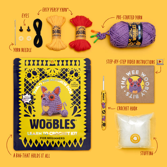 Pablo the Alebrije Dog Crochet Kit