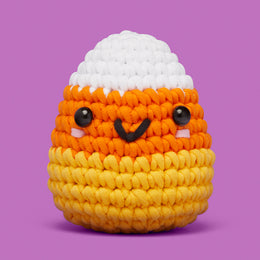 Maisey the Candy Corn Crochet Kit