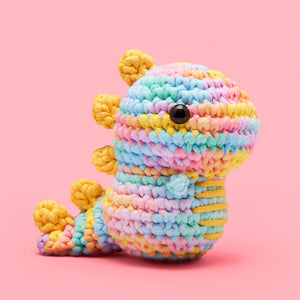 Pastel Dinosaur Crochet Kit