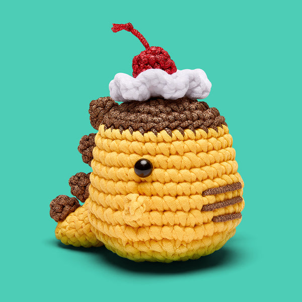 Fred The Dino: Sweetie Edition Crochet Kit | The Woobles