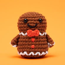 Load image into Gallery viewer, Gingerbread Man Crochet Kit
