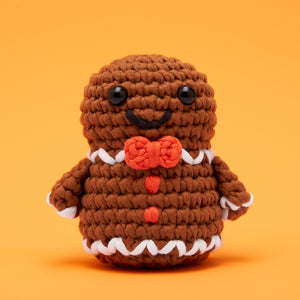 Ted the Gingerbread Man Crochet Kit