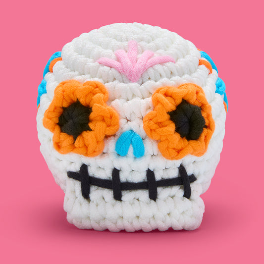 Día de los Muertos Skull and Cross-Blooms Bundle