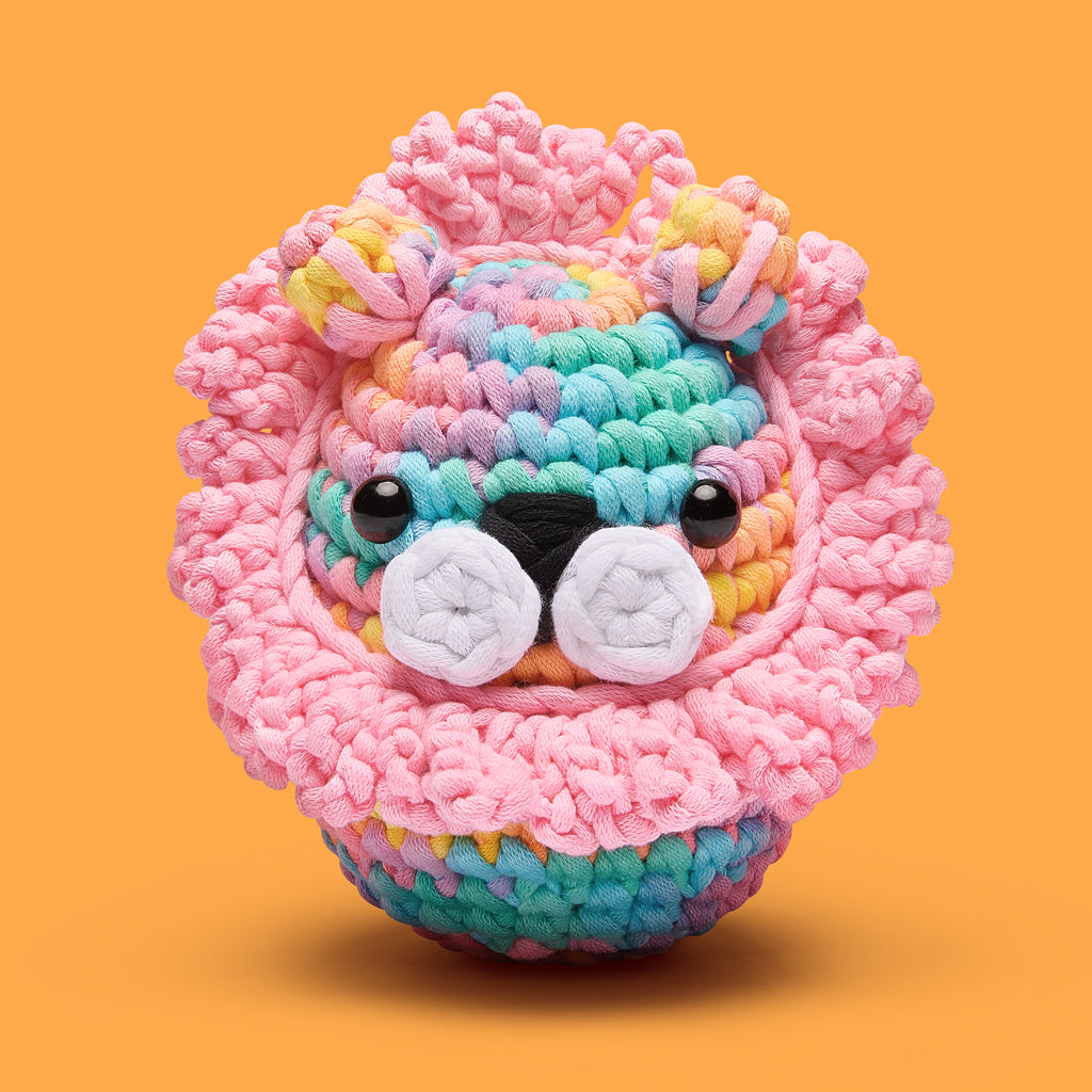 Sebastian Lion Pastel Crochet Kit