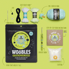 Load image into Gallery viewer, Bepi the Mercurian Crochet Kit
