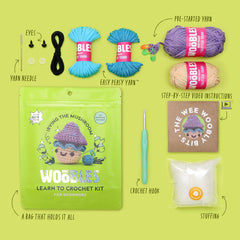 Irving the Mushroom Crochet Kit