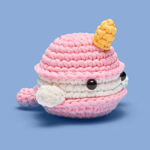 Bjørn the Narwhal: Sweetie Edition Crochet Kit | The Woobles