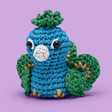 Load image into Gallery viewer, Reginald the Peacock Crochet Kit
