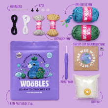 Load image into Gallery viewer, Reginald the Peacock Crochet Kit
