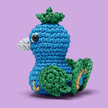 Load image into Gallery viewer, Reginald the Peacock Crochet Kit
