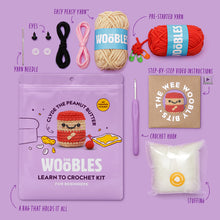 Load image into Gallery viewer, Clyde the Peanut Butter Crochet Kit
