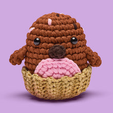 Load image into Gallery viewer, Pierre the Penguin: Sweetie Edition Crochet Kit
