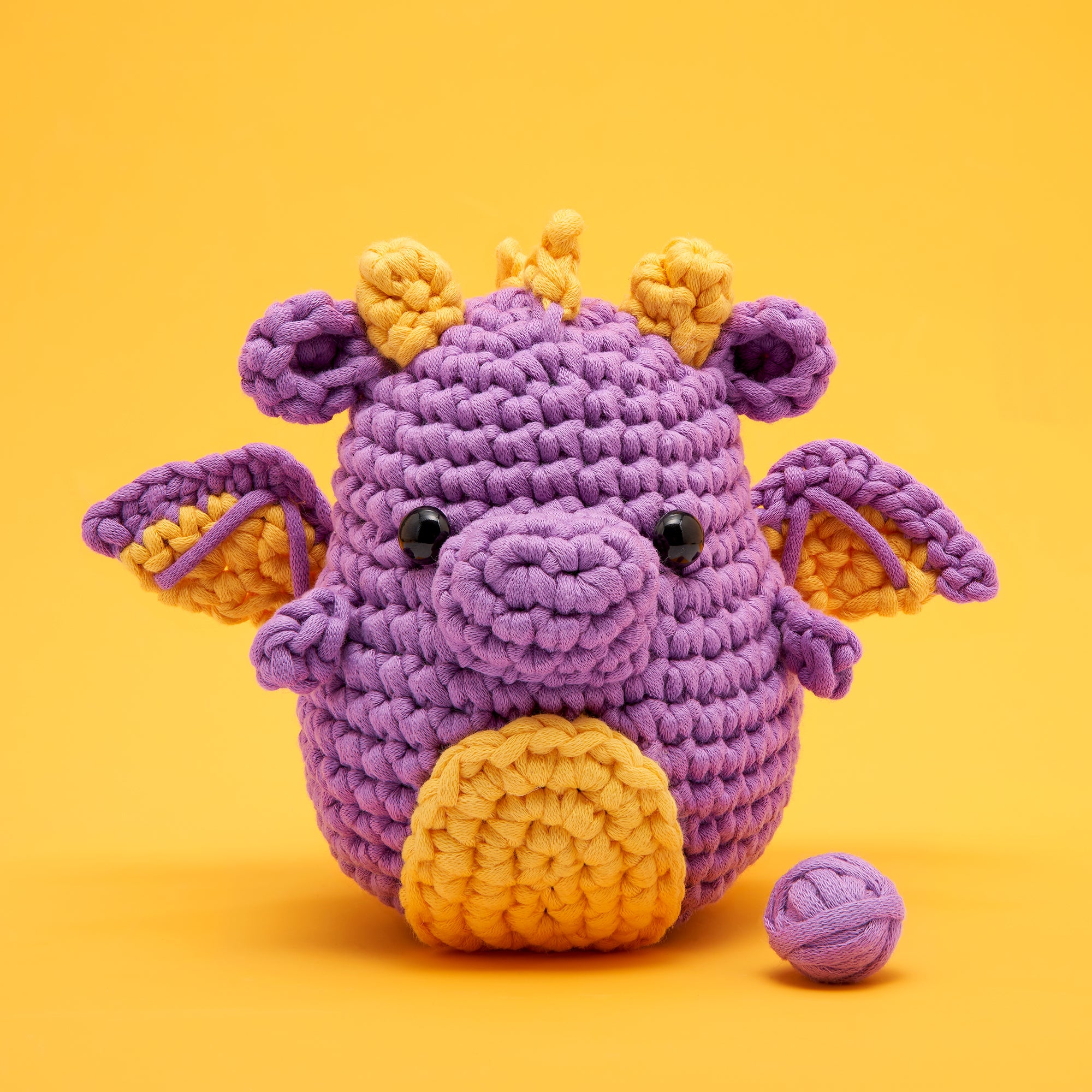 Dragon Crochet Kit for Beginners | The Woobles