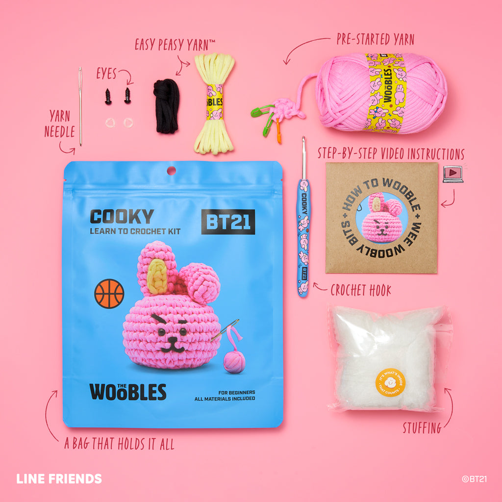 COOKY Crochet Kit | The Woobles