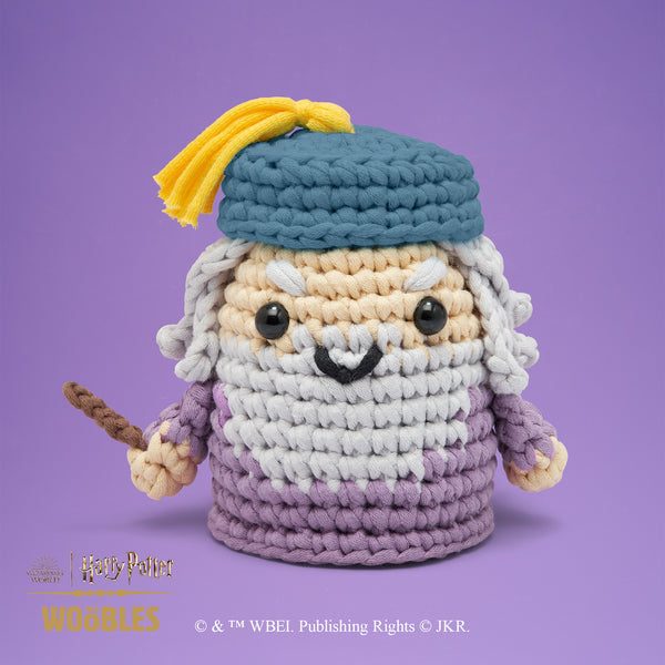 The Woobles Harry Potter Crochet Kit For Beginners W/ Harry Potter Hook