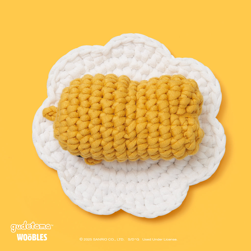 Gudetama™ Sunny Side Up Crochet Kit for Beginners | The Woobles