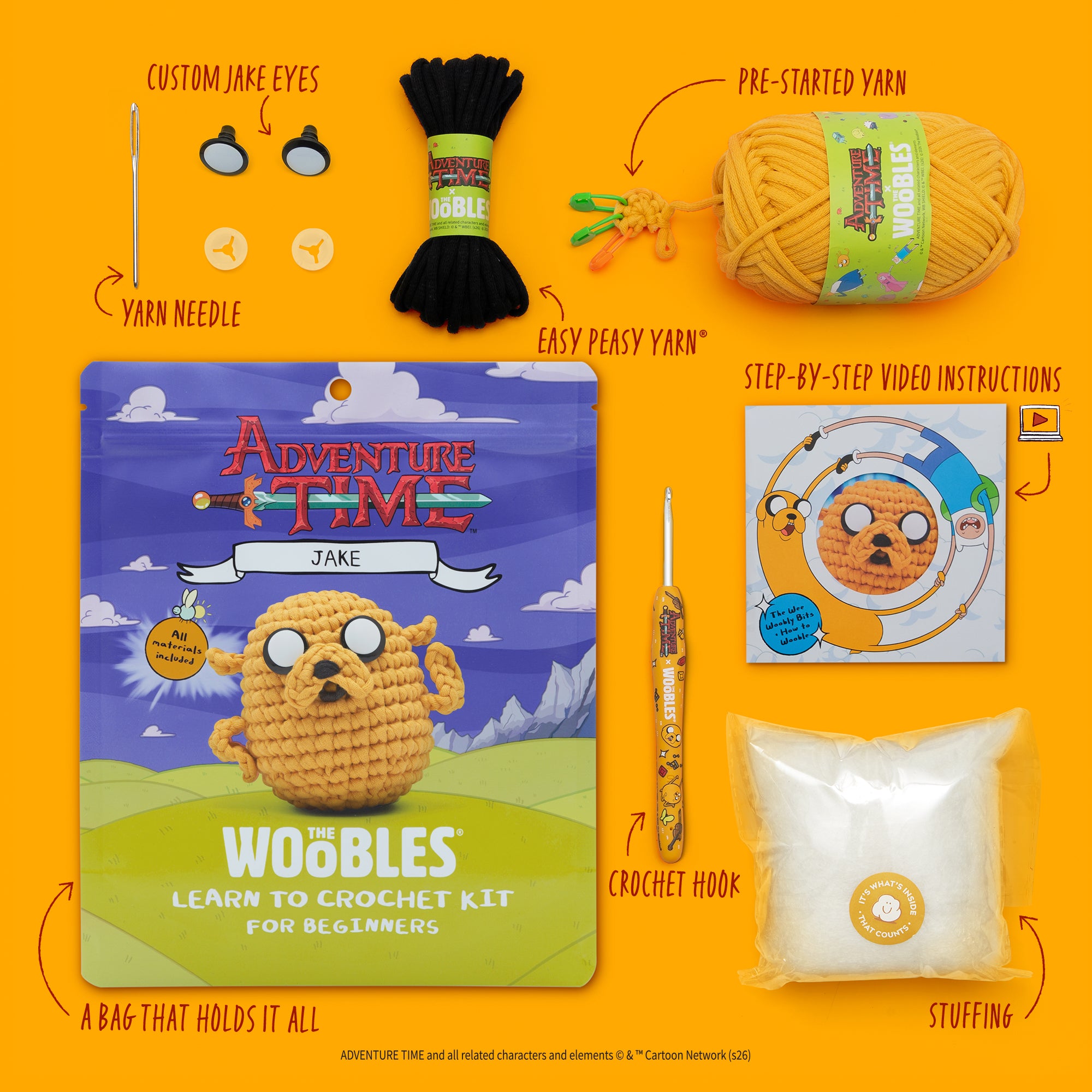 Jake 'n' Bacon Pancakes Bundle | The Woobles x Adventure Time