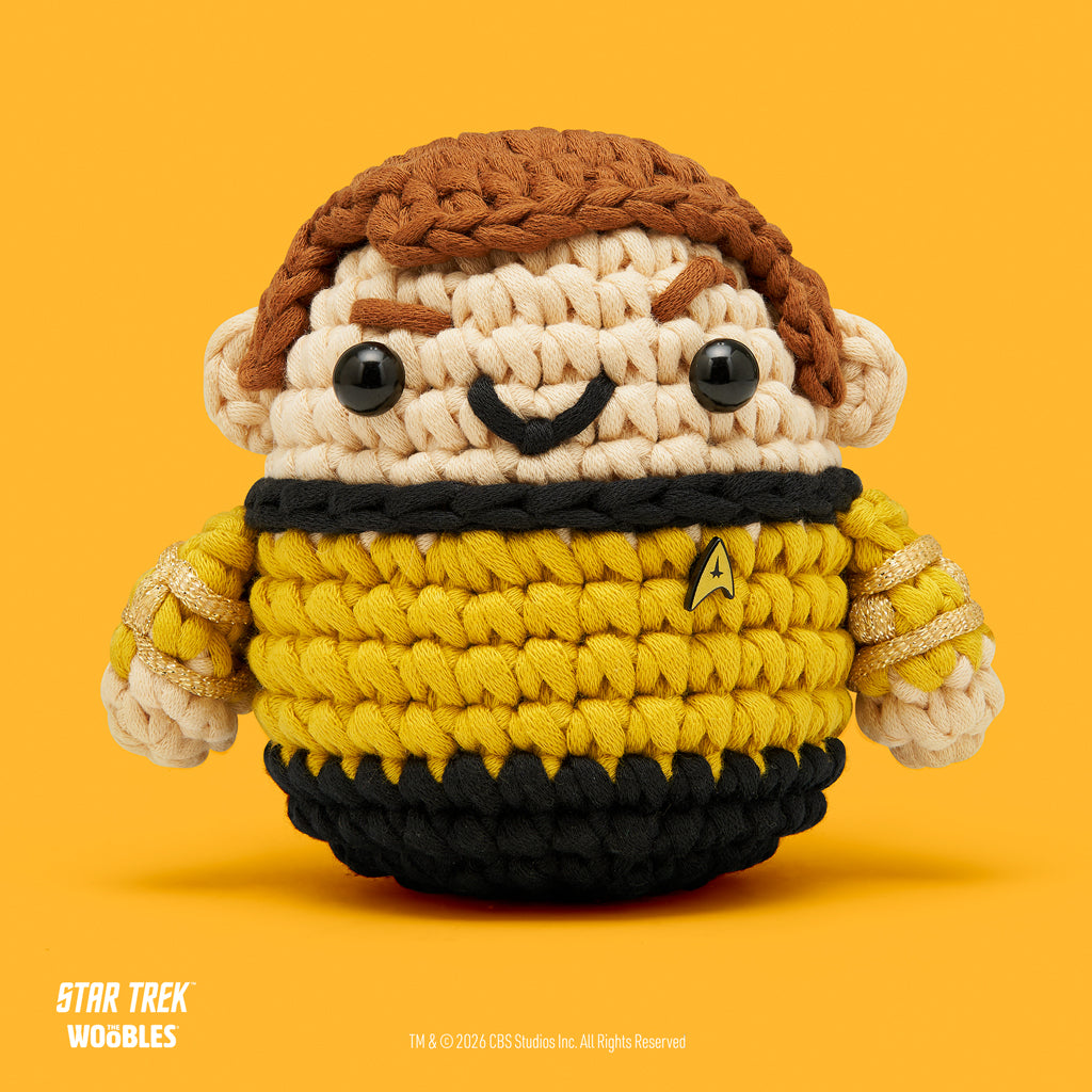 Captain Kirk Crochet Kit | The Woobles