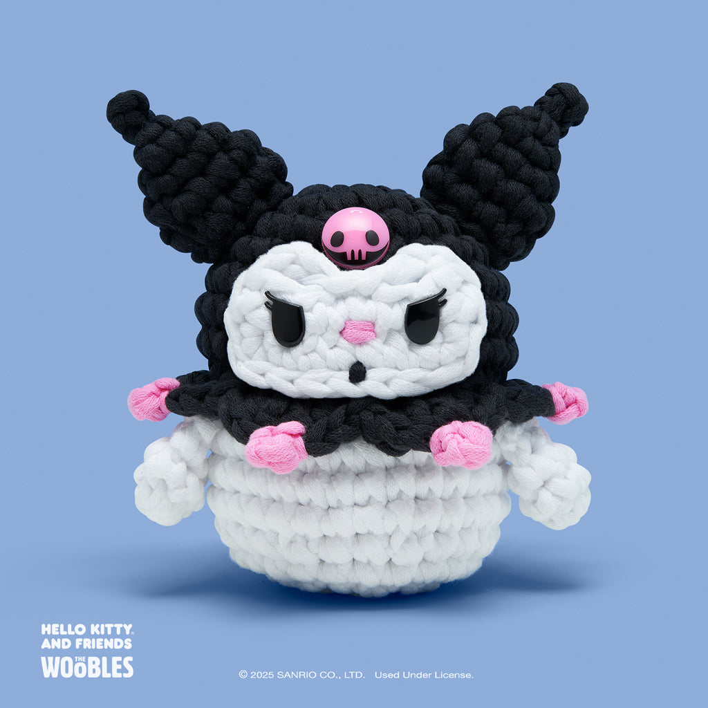Kuromi™ Crochet Kit for Beginners | The Woobles