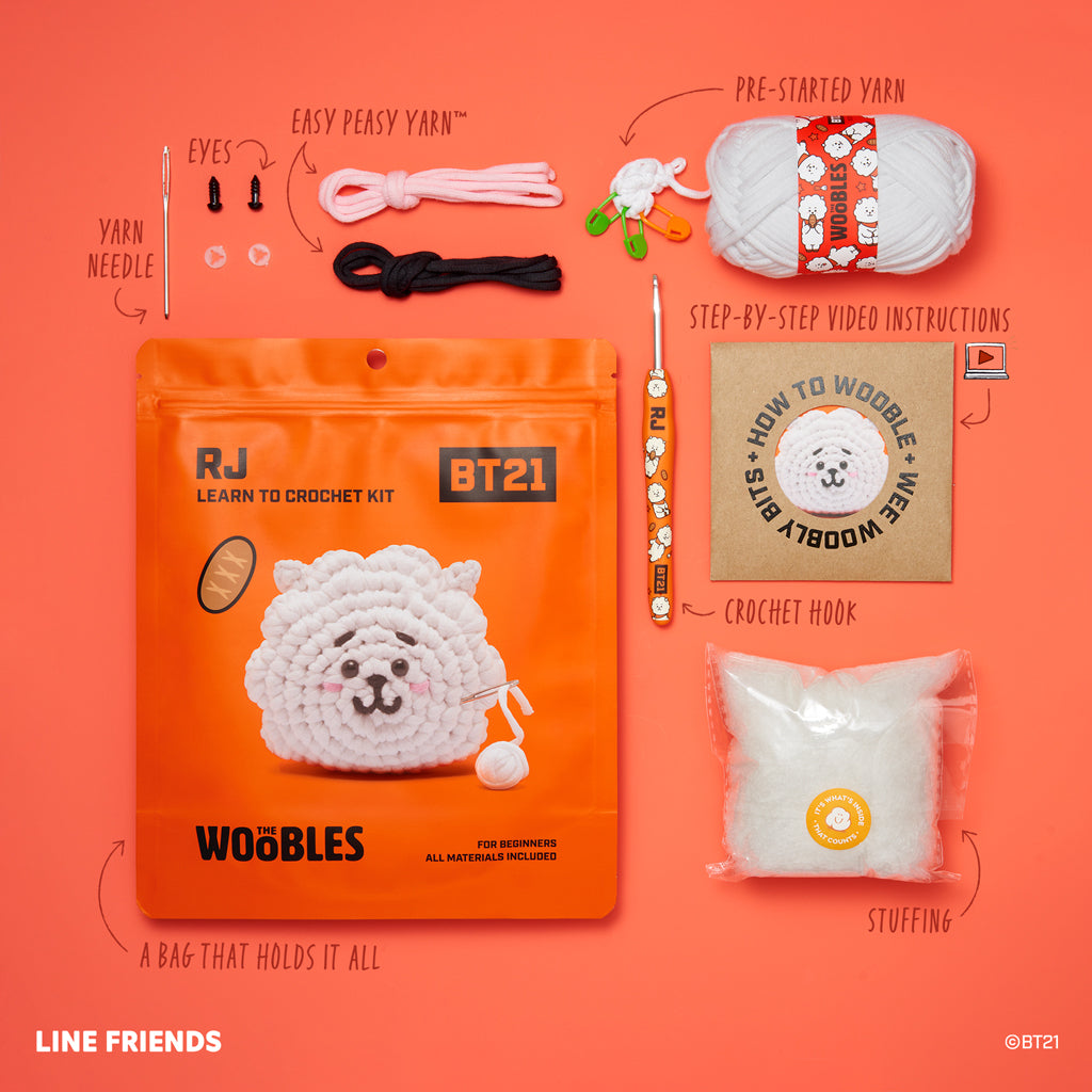 RJ Crochet Kit | The Woobles