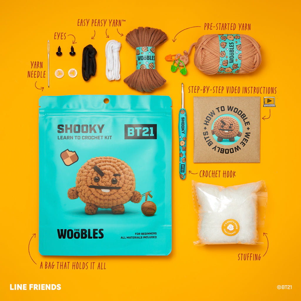 SHOOKY Crochet Kit | The Woobles