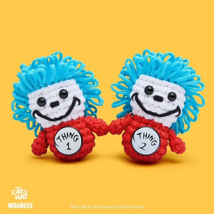 Thing 1 & Thing 2 Crochet Kit