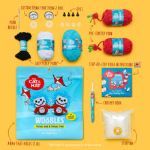 Load image into Gallery viewer, Thing 1 &amp; Thing 2 Crochet Kit
